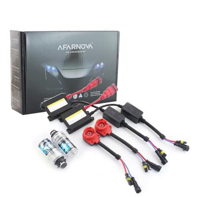 China Automobile Lamp Bixenon 12V Xenon HID Kit H1 H3 H4 H7 H9 HB3 HB4 35w D2s Xenon HID Bulbs 4300k 6000k 8000k HID Kit Slim White 55w 75w HID for sale