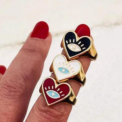 China European and American women's copper ring suit CLASSIC ring CLASSIC ring star fashion personality gifts wholesale for sale