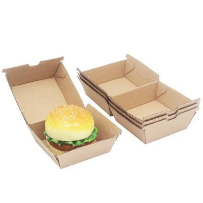 China Other Customize Varnishing 300g+15pe Cardboard Burger Box Printed Packaging Paper 50000pcs Accept CN; FUJ Square Food NTG for sale