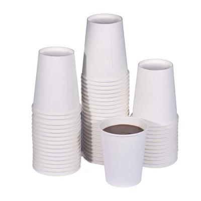 China China Biodegradable Paper Cup Factory Custom Machine Custom Pla Coated Coffee Disposable Paper Cup For Hot Drink for sale