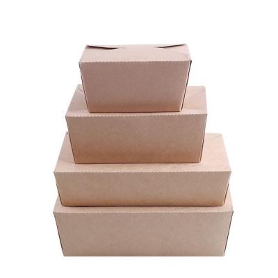 China Customizable 32Oz Eco Friendly Paper Food Box For Cold Meals zu verkaufen