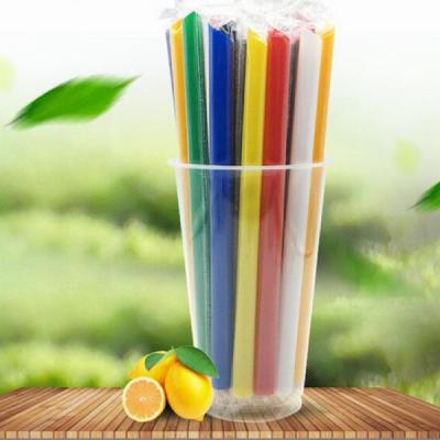 China Straight Plastic Recycled Paper Straws , Bubble Tea Paper Straws Food Grade for sale