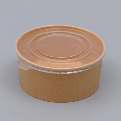 China Containers van het restaurant1000ml de Beschikbare Kraftpapier Voedsel Te koop