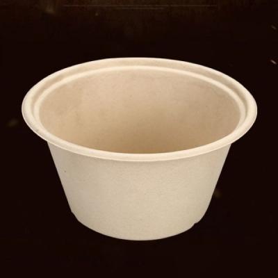 中国 反オイル350mlのCompostable生物分解性のバガスの食糧コップ 販売のため