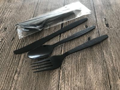 China SGS Food Grade Tableware Disposable PP Spoon Fork Knife for sale