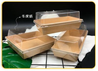 China Envase de papel biodegradable de la categoría alimenticia de la caja para llevar de papel disponible en venta