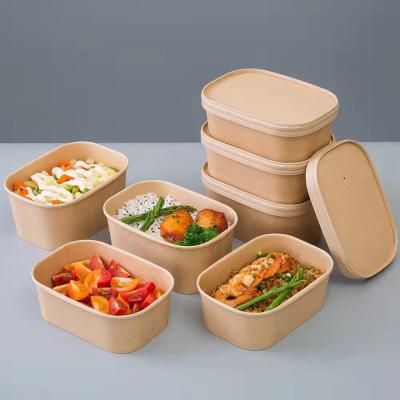 China 500 ml biologisch afbreekbare wegwerp lunchbox voor voedsel Te koop