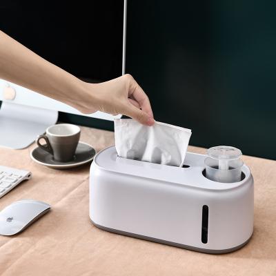 China Customized Modern Style House Plastic Tissue Box Luxury Wet Tissue Box Nordic Tissue Box For Car Home Office for sale