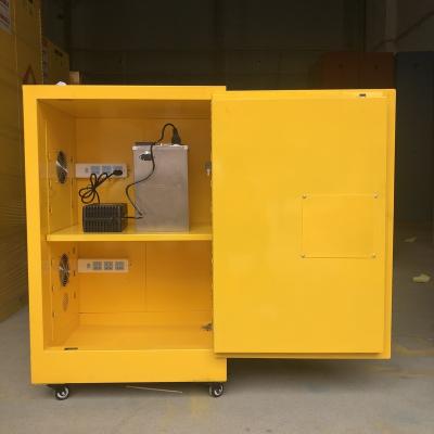 China Steel Explosion-proof Battery Cabinet Battery Charging Storage Cabinet For Lithium Battery for sale