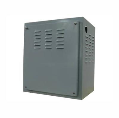 China Custom Ventilated Carbon Steel Metal Box Electric Cabinet Punching China Electric Custom Enclosure for sale