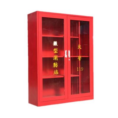 China Fire Fighting Rescue Rescue Custom 1.5mm Steel Fire Hose Reel Box Fire Fighting Cabinet Fire Extinguisher Cabinets for sale