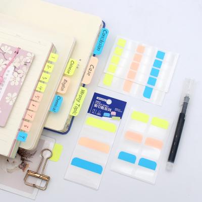 China Customized Self Adhesives Waterproof Sticky Index Labels, Programmable Bookmark Index Sticky Notes For Reading Notes for sale