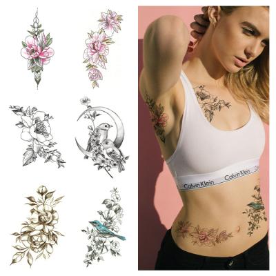 China Fashion Body Temporary Arm Temporary Tattoo Stickers Water Transfer Custom Waterproof Tattoo Stickers for sale