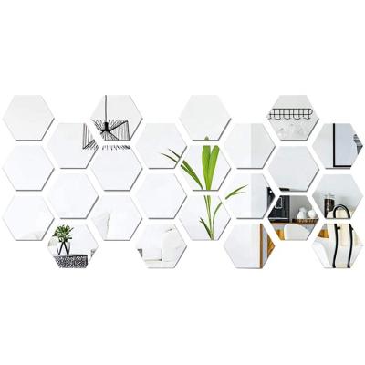 China Customized Eco-friendly Eco-friendly 3D Acrylic Mirror Wall Sticker For Living Room Bedroom Office Decoration for sale