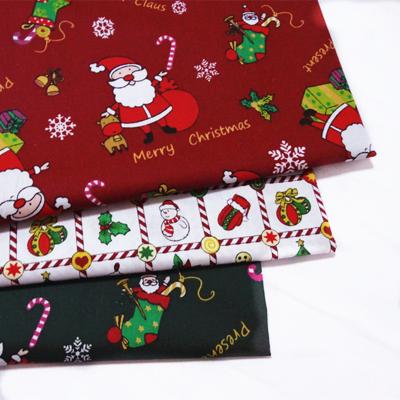 China Wholesale Shrink-Resistant Grinch By The Yard Poly Cork Cloth Pattern Print Bullet Cotton Fabric Christmas for sale