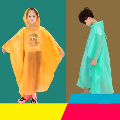 China Bike Disposable Cloth Poncho Motowolf Bachelorette Rainwear Recycling Reusable Kids Children Safety Raincoat for sale