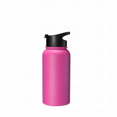 China Sustainable Portable Outdoor Stainless Steel Fitness Double-Layer Large Capacity Smart Water Bottle for sale