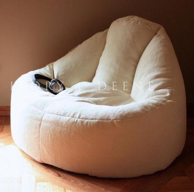 China 100X80X30CM Foldable Single or Double Seat Couples Bean Bag Chair, Warm and Stylish Bean Bag Sheep Fur Sofa for sale