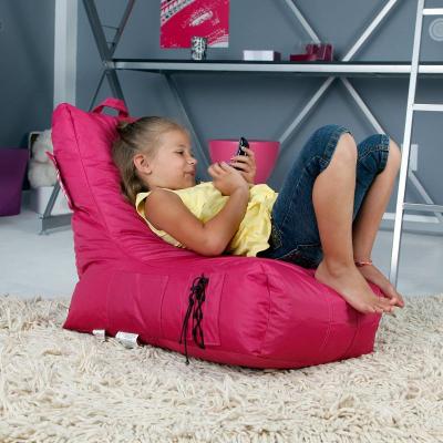 China Kids Bean Bag Chair Foldable Portable Sofa With Carry Handle for sale