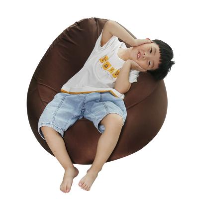 China 75cm x 75cm x 65cm Bead Design Kids Bean Bag Chair Sofa Foldable Stretch Recliner, Bean Bag Lazy Chair for sale