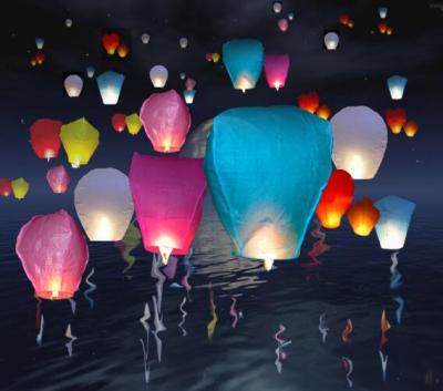 China Europe During Long Time New Trend Chinese Giant Hot Air Balloon Beautiful Paper Flying Biodegradable Oval Sky Lanterns for sale