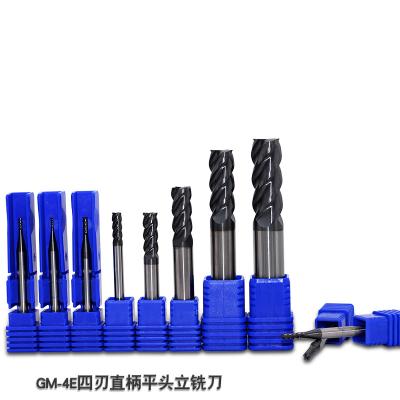 China ZCCCT GM-4E 1mm -20mm DSolid 4F VHM 1-20mm CNC Carbide End Mills Milling End Mills Machining End Mills for sale