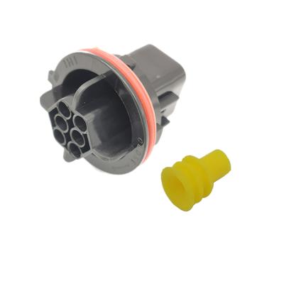 China Wire To Wire 6 Pin Open Full Male And Female Auto Tail Socket for sale