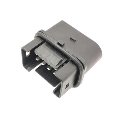 China Wire To Wiring Ground-sell 10 Pin Plastic Car Stereo Unsealed Male Connector for sale