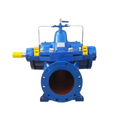 China Long Life Single Stage Suction Pump Double Large Flow Drainage And Drainage Centrifugal Pump for sale