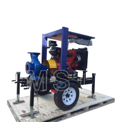 China Automotive Industry End Suction Centrifugal Pump Durable Cast Iron Material Corrosion Resistance for sale