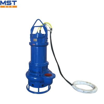 China Bottom Submersible Vertical Wear Resistant Mud River Pump Long Life Mud Pumping Pump for sale