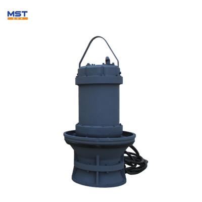 China Vertical Submersible Municipal Drainage Axial Flow Pump High Power Sewage Transport And Flood Control Corrosion Resistance for sale