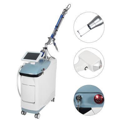 China Q Schaltfläche Nd Yag Laser Tattoo Entfernung Maschine Akne Narbenentfernung Laser Maschine Pico Laser Maschine zu verkaufen