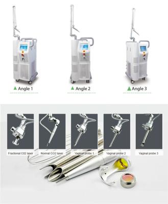 China Máquina fraccionaria 10600nm del laser del CO2 de la cicatriz del acné del RF para las líneas finas retiro en venta