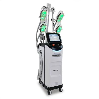 China Manijas de la máquina 7 del salón de belleza 800W Cryolipolysis con la cavitación del RF en venta