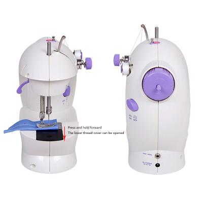 China Portable Two-Thread-Kit Mini Household Sewing Machine Convenient Sewing-Machine for sale