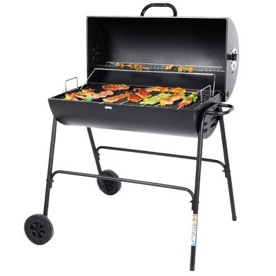 China Easily Assembled BBQ Charcoal Style BBQ American Portable Outdoor Courtyard Grill Smokless Rotisserie for sale