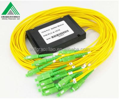 China Transmission Networks CATV PON Fiber Optic Solutions 8 16 32 64 Passive ABS LGX 19