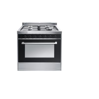 China 2017Electric Commercial Free Standing Oven With Four Burners for sale