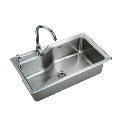 China A Top Quality Traditional Large Bowl Sink Stainless With Thickness 1mm for sale