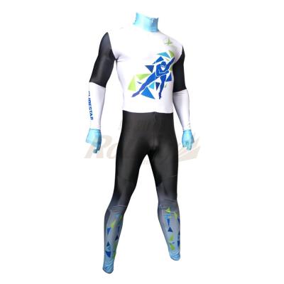 China Breathable PROFESSIONAL CUT-RESISTANT SHORT TRACK Ice Racing SUIT Skin Skating Suits Custom for sale