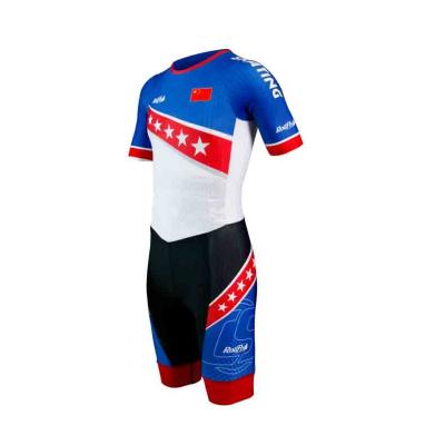 China Breathable High Quality Integrated Roller Skate Gear Sublimation Fabric Chisusport Skating Skin Racing Suit for sale