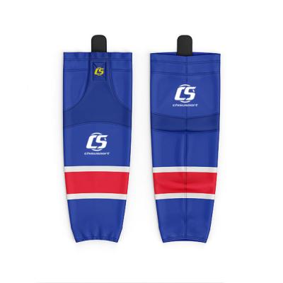 China Hockey Socks Chisu Hockey Socks Knitted LOGO OEM High Quality Hockey Socks Sublimation Customized for sale