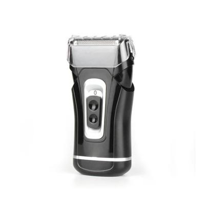 China Back and Body Cordless Barber Blade Electronic Twin Blade Rechargeable Stainless Steel Blade Shaver for sale