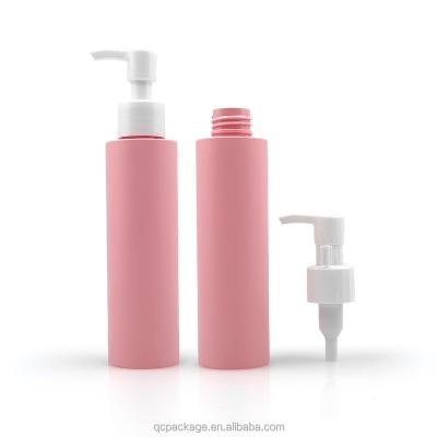 China Cosmetic shampoo and conditioner bottles pet 100ml 150ml 200ml 250ml empty bottles for body lotion for sale