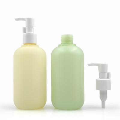 China Cosmetic biodegradable cosmetic packaging body wash plastic lotion bottle plastic baby shampoo bottle with lotion pump for sale