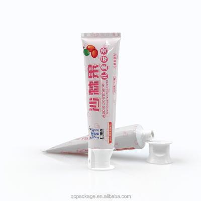 China Cosmetic Hot sale custom color empty toothpaste tube packaging 50g 100g aluminum plastic tube for toothpaste packaging for sale