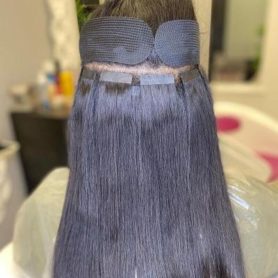 China Brazilian Silky Straight Wave Hair Tape In Thin Hair Extension 100% Invisible Hair for sale