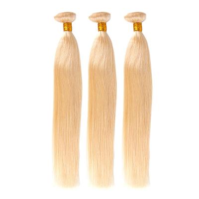 China Brazilian Hair Bundles Ghair Blonde Hair Bundles With Lace Frontal Unprocessed Hair 38 Long 40 Inches for sale