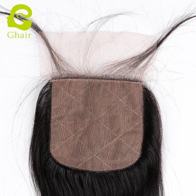 China 2022 hot sale hd lace closure ghair 4x4 5x5 6x6 new product Hd buckle libertine lace closure for sale